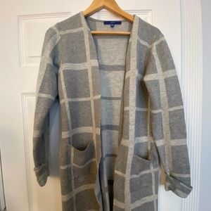 Gray car coat. Perfect for the fall!